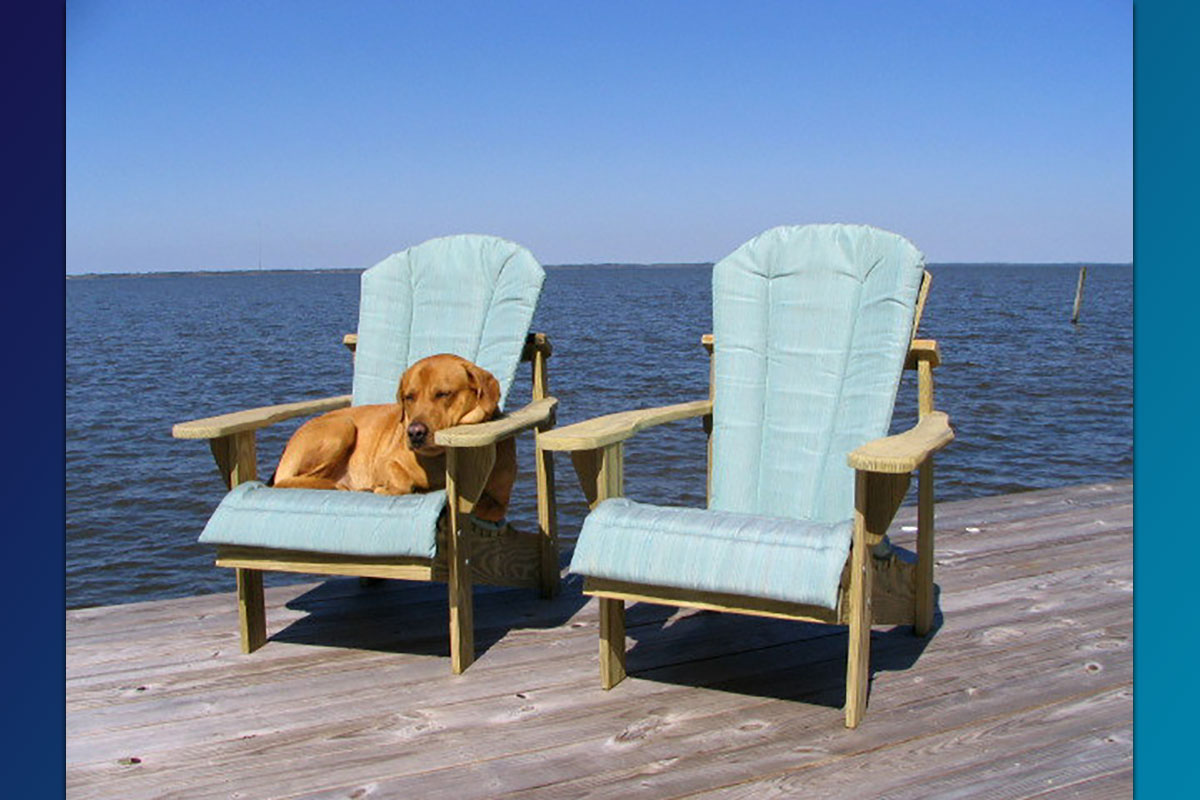 Enhance Comfort and Style with Adirondack Chair Cushions from Weathercraft® Outdoor Furniture!